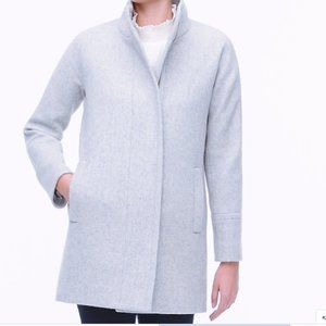 J Crew Wool City Coat Grey NWT